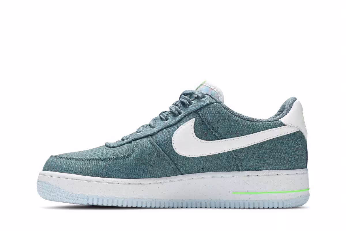 Nike Air Force 1 Low Recycled Canvas Pack - Ozone Blue, view 4