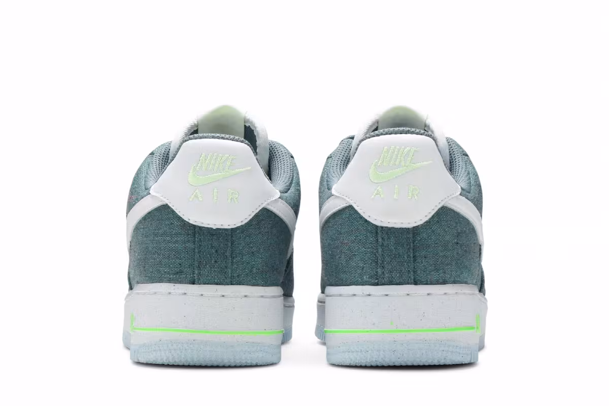 Nike Air Force 1 Low Recycled Canvas Pack - Ozone Blue, view 7