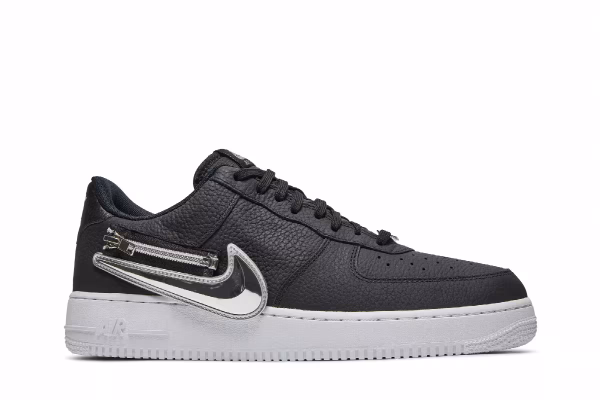 Nike Air Force 1 Silver Swoosh, view 2