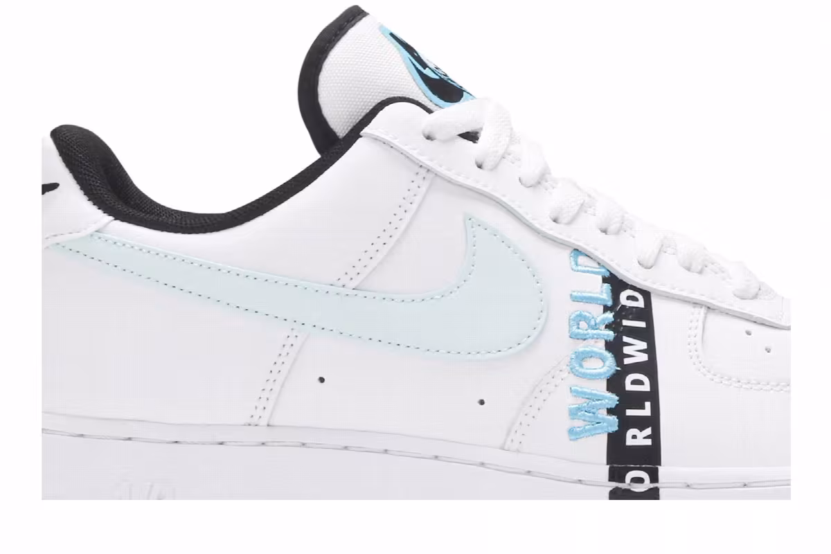 Nike Air Force 1 Worldwide Pack - Glacier Blue, view 3