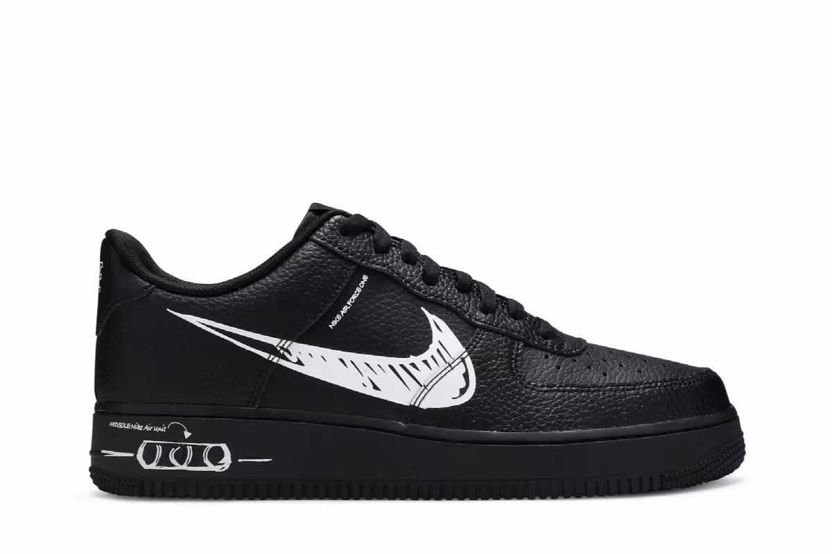 Nike Air Force 1 Low Sketch, view 2