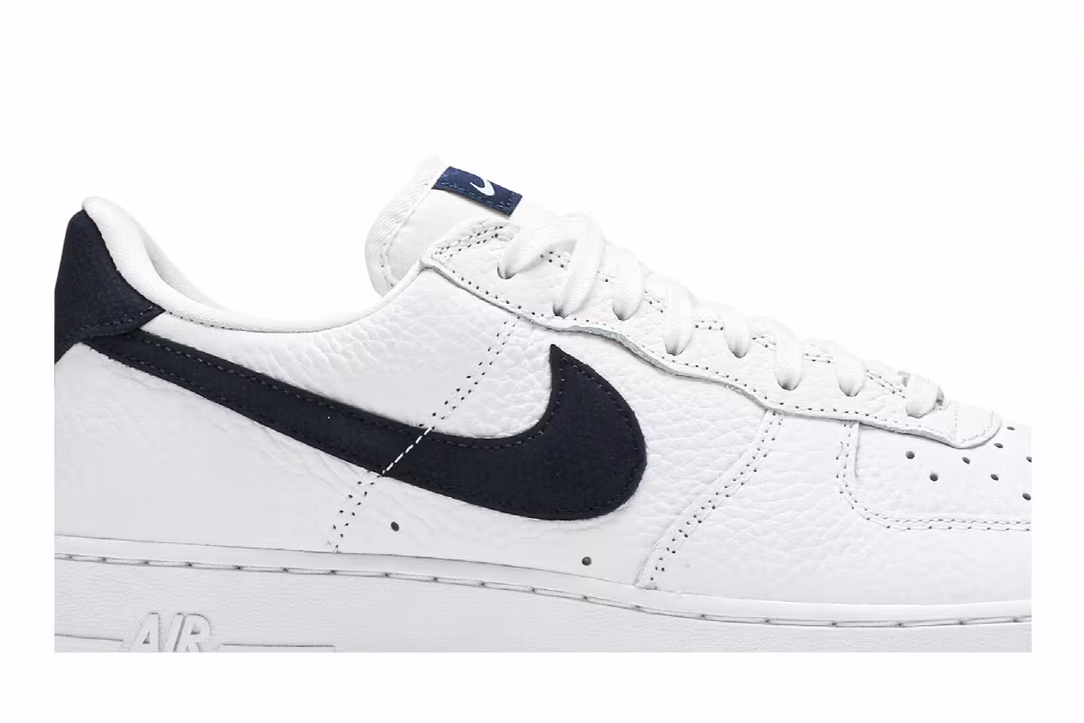 Nike Air Force 1 Craft White Obsidian, view 3