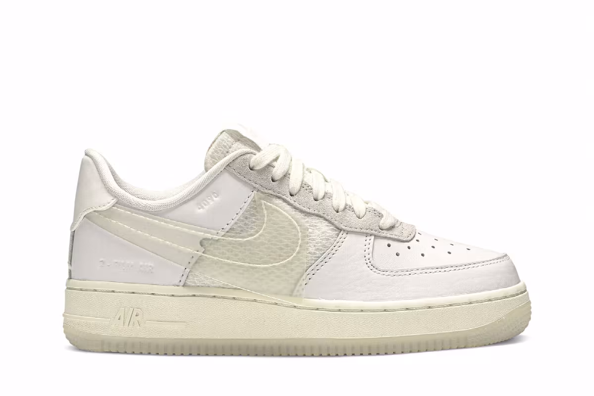Nike Air Force 1 Low Transparent Swoosh, view 2