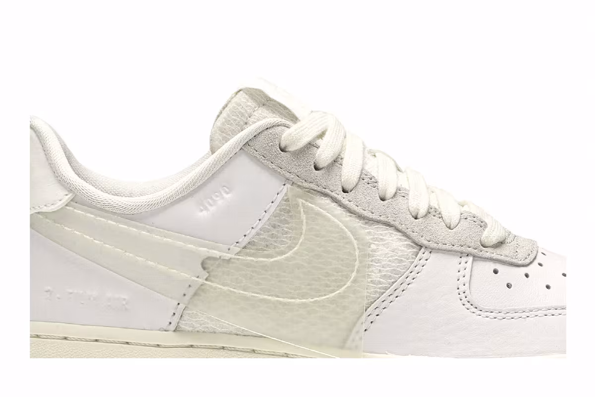 Nike Air Force 1 Low Transparent Swoosh, view 3