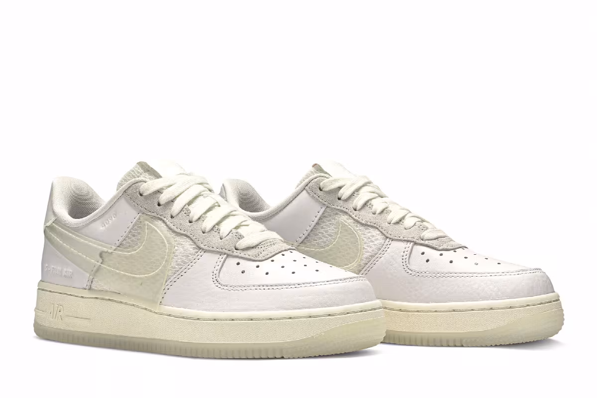 Nike Air Force 1 Low Transparent Swoosh, view 9