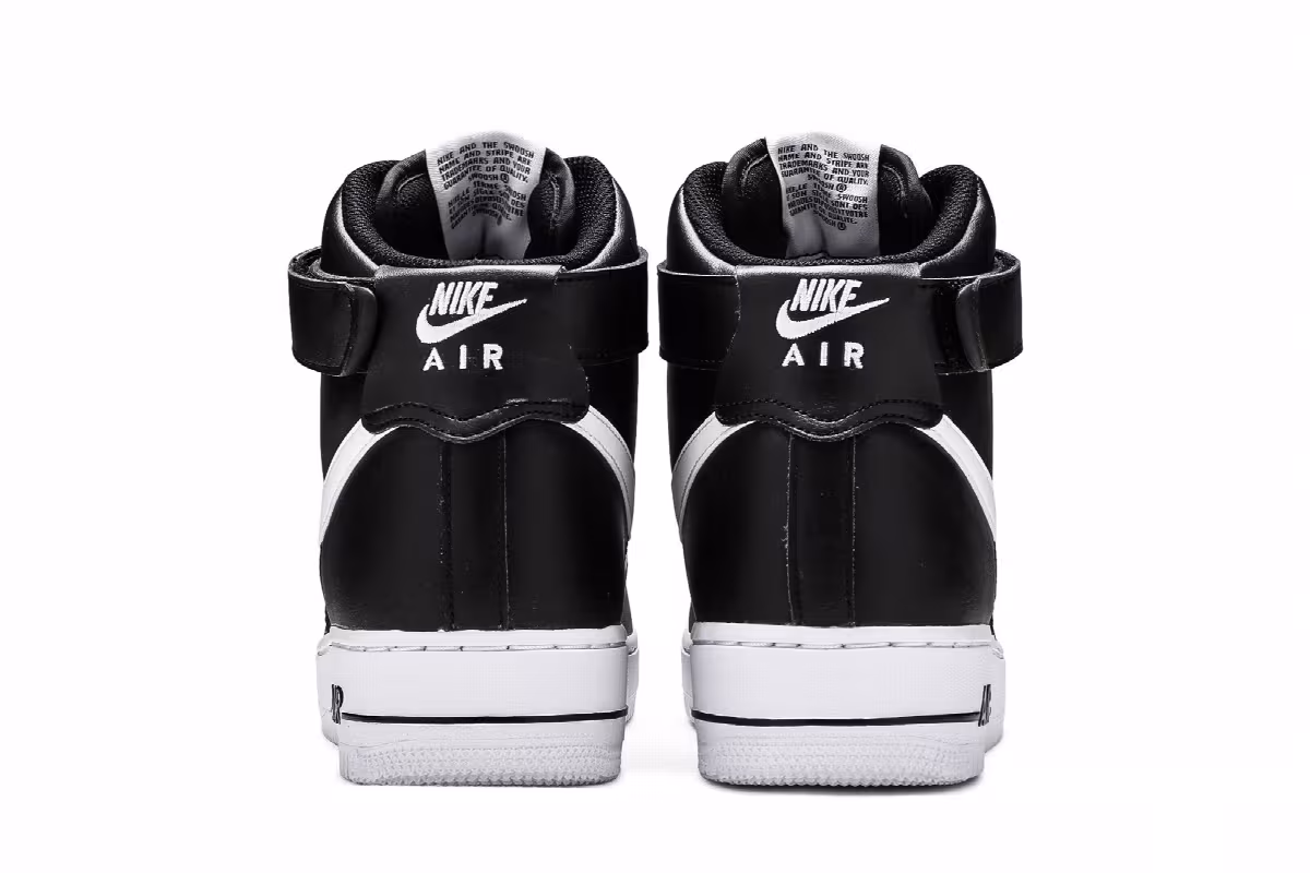 Nike Air Force 1 High Black White, view 7