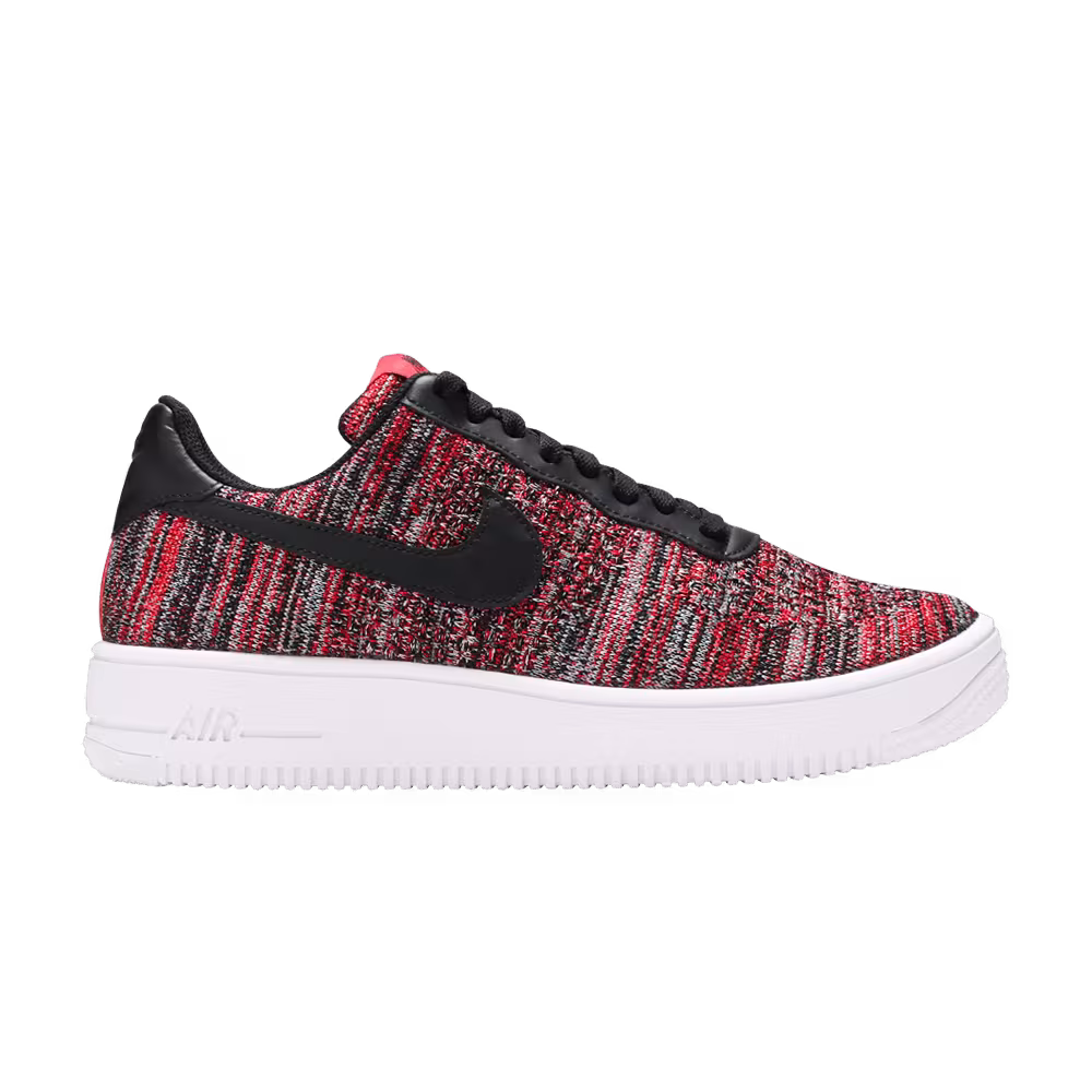 Nike Air Force 1 Flyknit 2.0 University Red Black