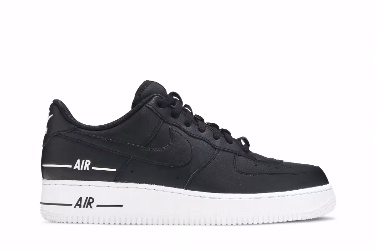 Nike Air Force 1 Double Air Pack - Black, view 2