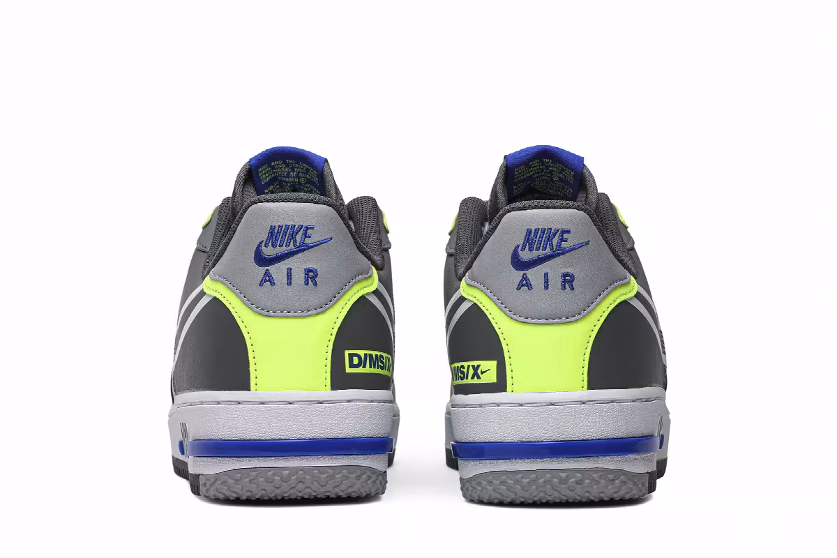 Nike Air Force 1 React Wolf Grey, view 7