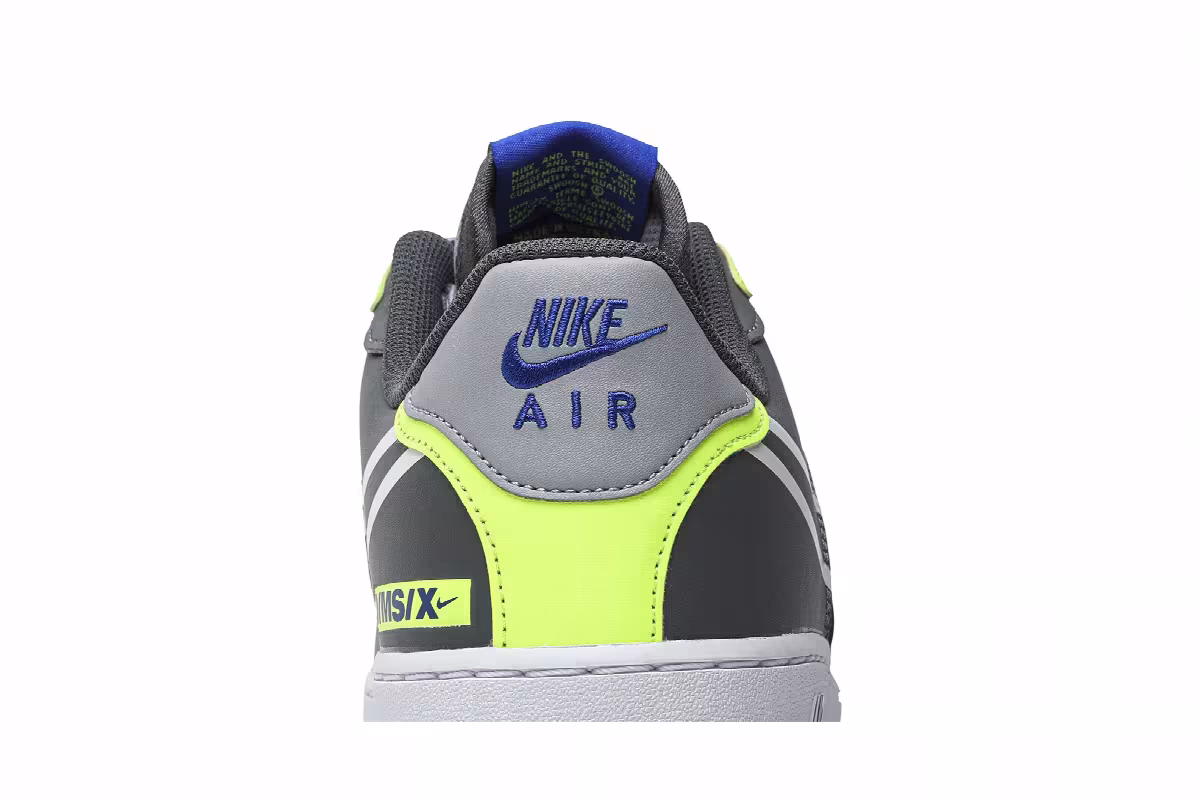 Nike Air Force 1 React Wolf Grey, view 8