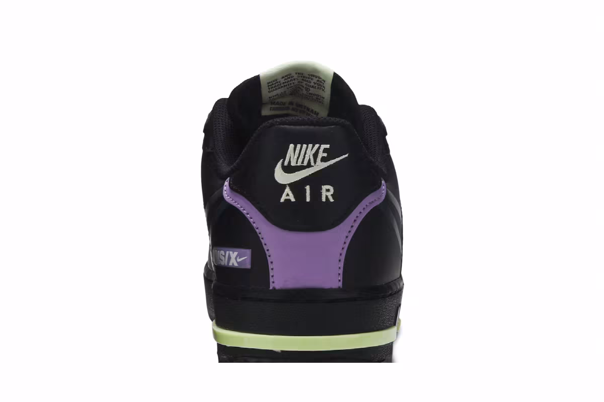 Nike Air Force 1 React Violet Star, view 8