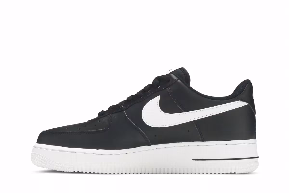 Nike Air Force 1 Black White, view 4