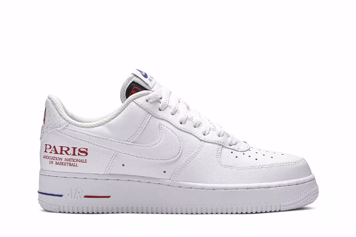 Nike NBA x Air Force 1 Low Paris Game 2020, view 2