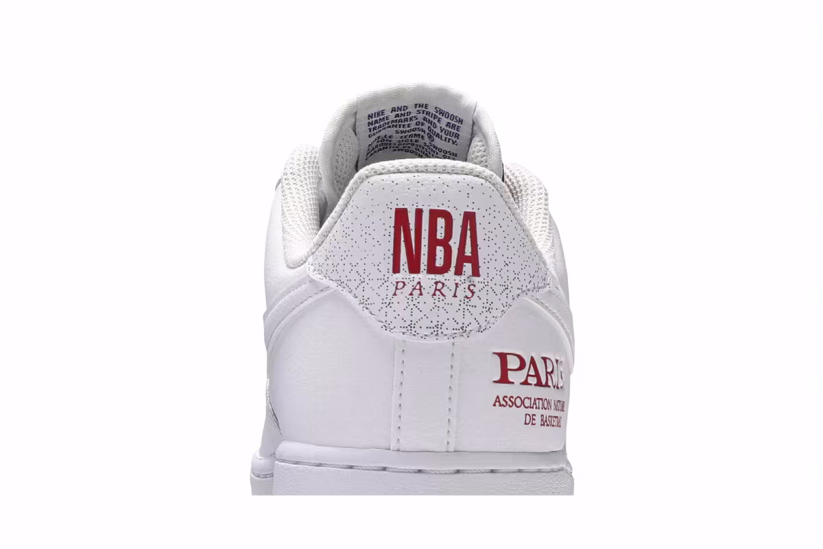 Nike NBA x Air Force 1 Low Paris Game 2020, view 8