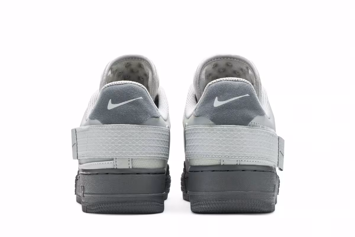 Nike Air Force 1 Type Grey Fog, view 7