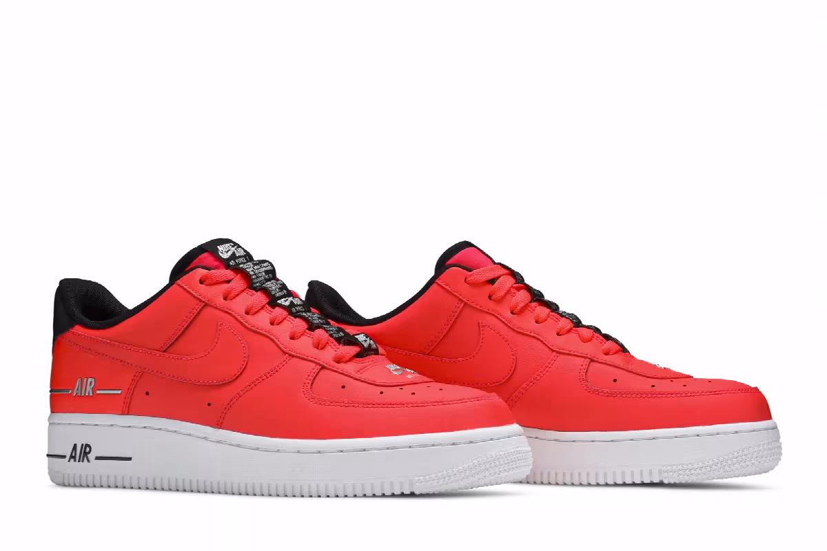 Nike Air Force 1 Double Air Pack - Laser Crimson, view 9