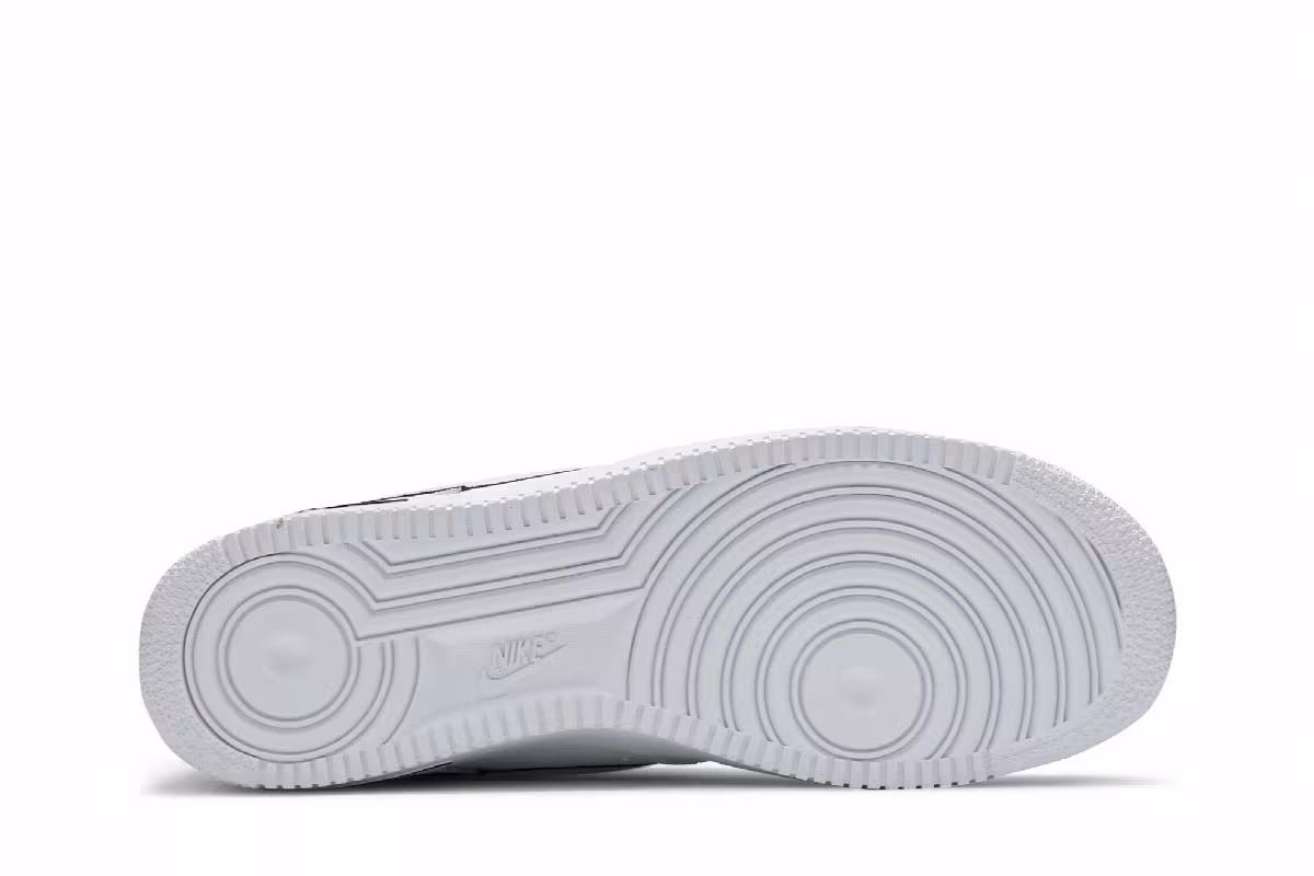 Nike Air Force 1 White Black, view 5