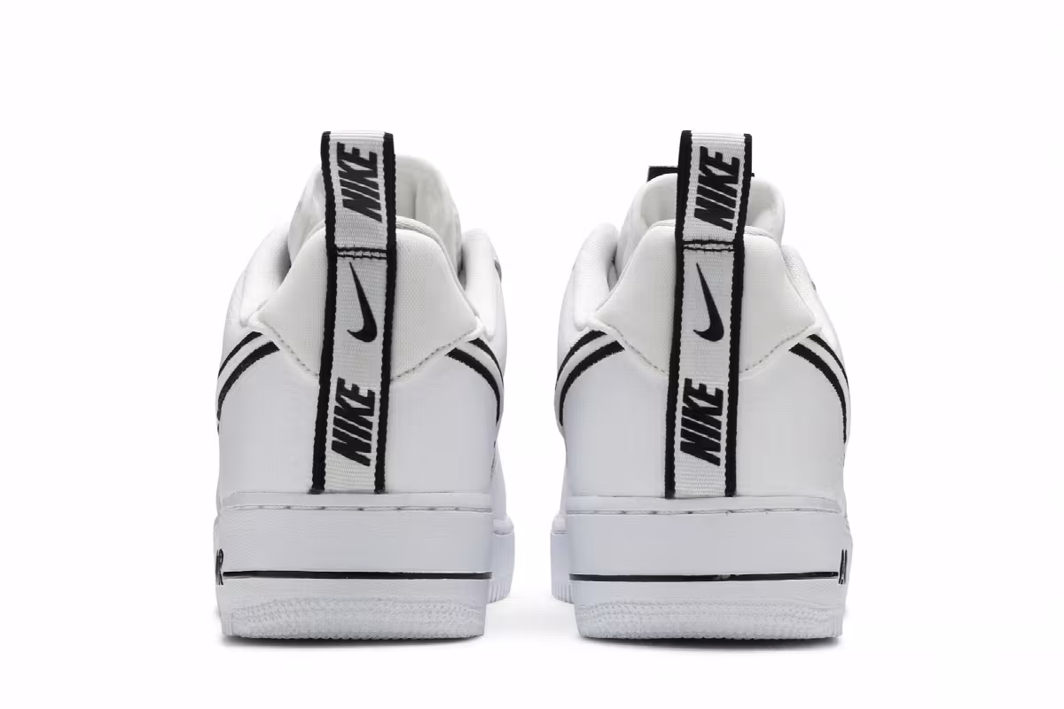 Nike Air Force 1 White Black, view 7
