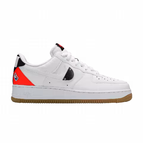 NBA x Nike Air Force 1 '07 LV8 'White Bright Crimson'