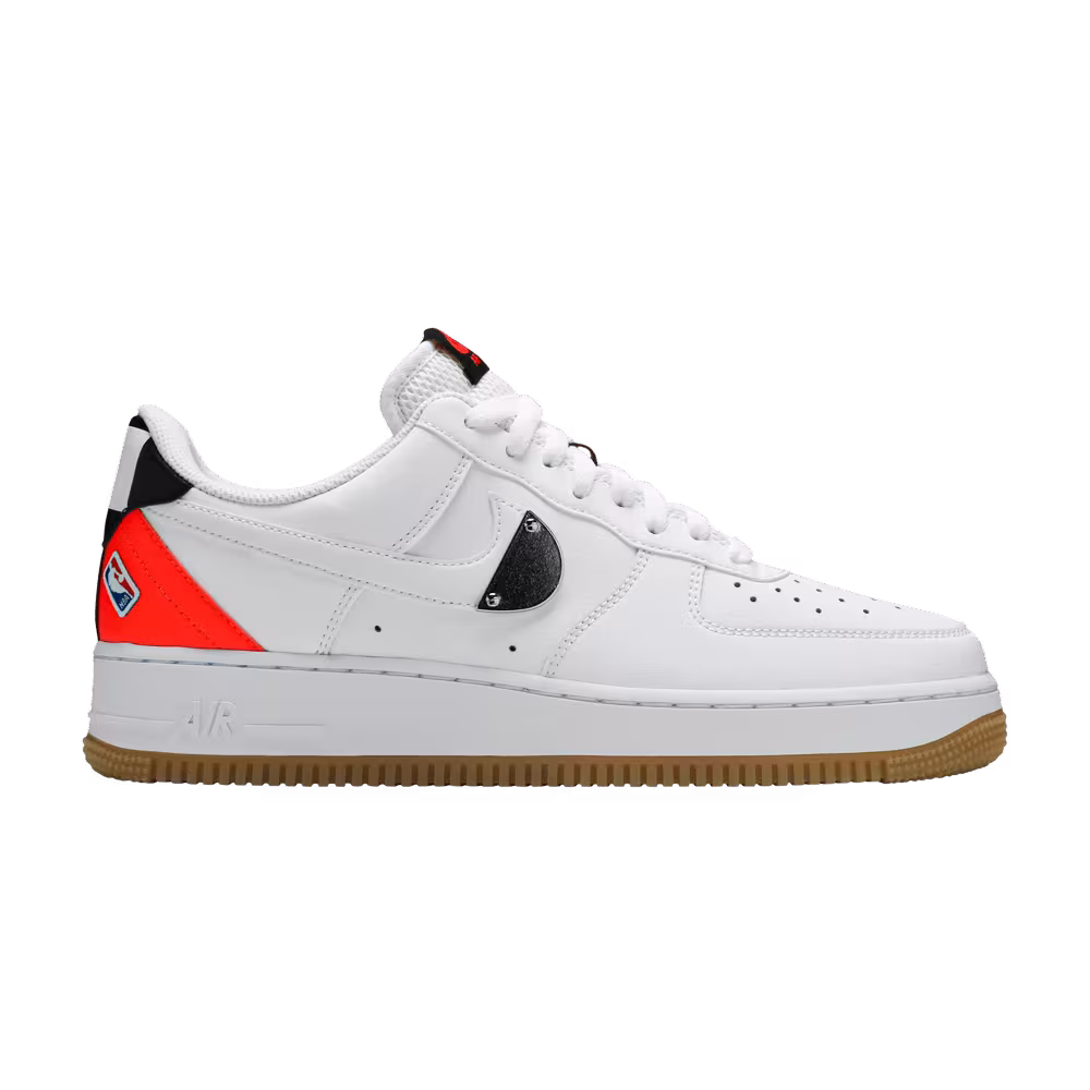 NBA x Nike Air Force 1 White Bright Crimson