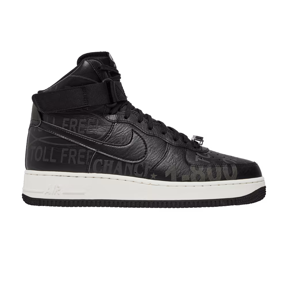 Nike Air Force 1 High Toll Free Pack - Black