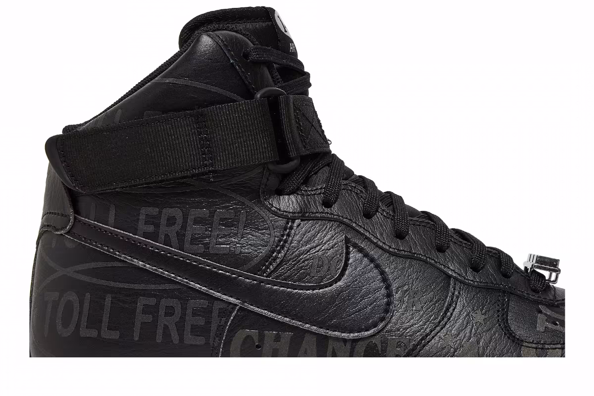 Nike Air Force 1 High Toll Free Pack - Black, view 3