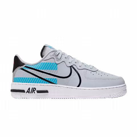 3M x Nike Air Force 1 React LX 'Pure Platinum Baltic Blue'