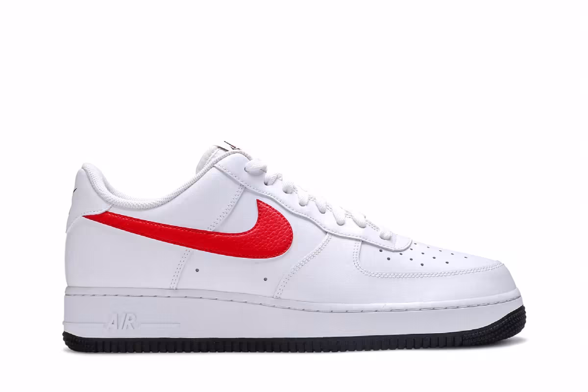 Nike Air Force 1 Mismatched Swooshes - White, view 2