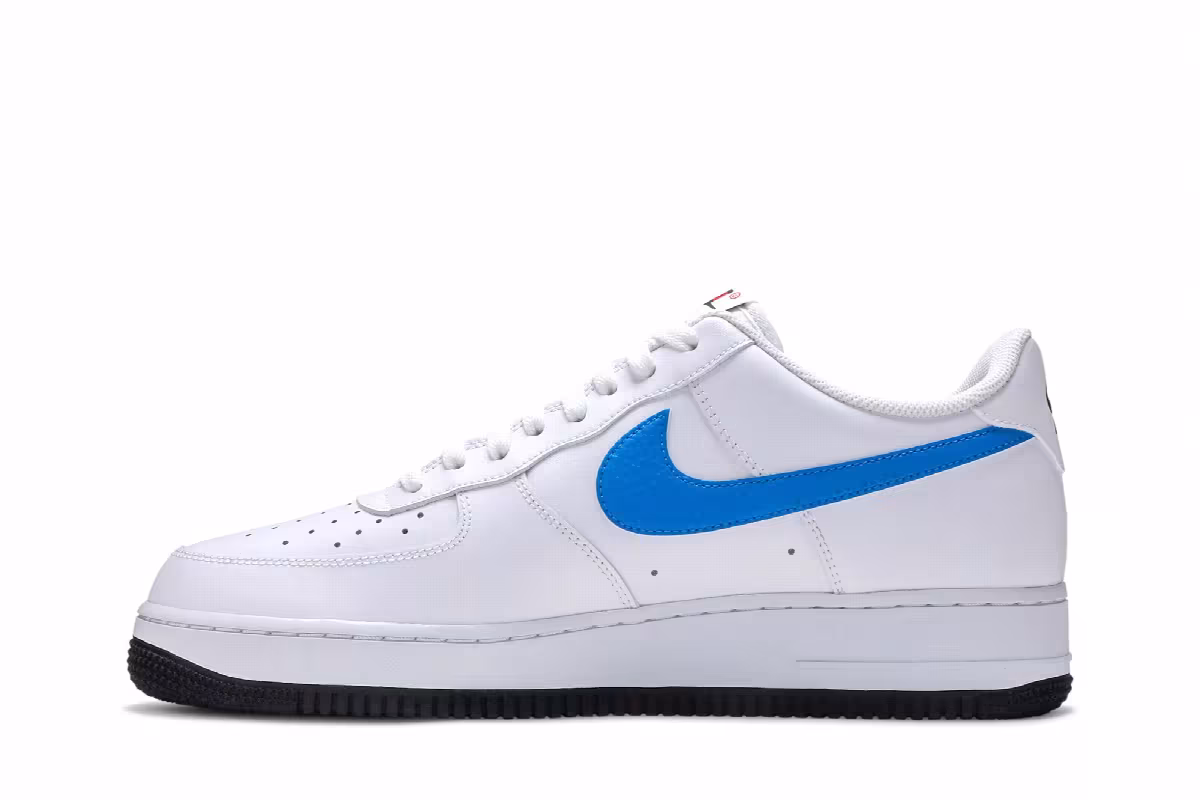 Nike Air Force 1 Mismatched Swooshes - White, view 4
