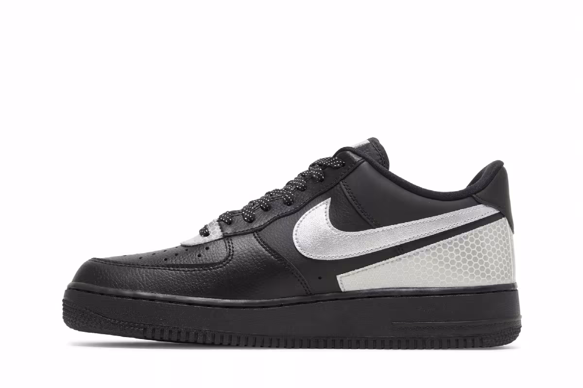 3M x Nike Air Force 1 Black, view 4