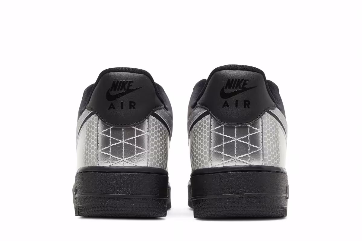3M x Nike Air Force 1 Black, view 7