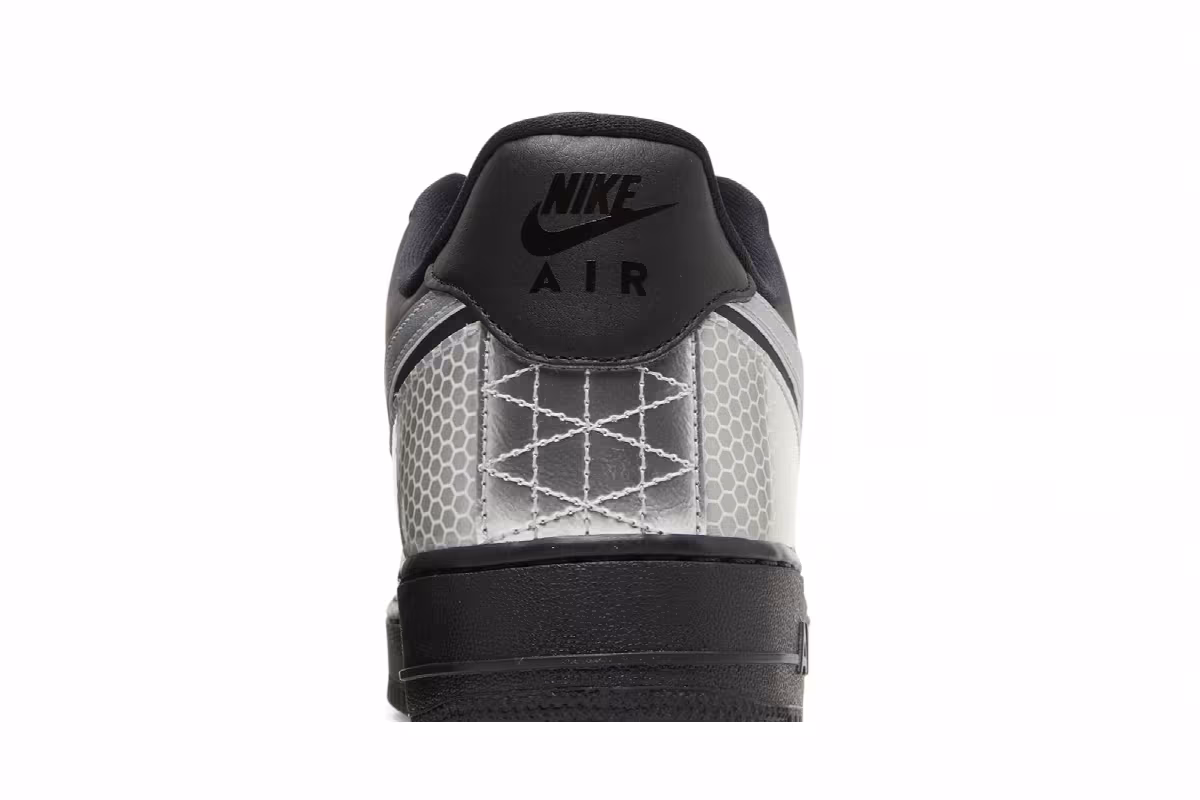 3M x Nike Air Force 1 Black, view 8