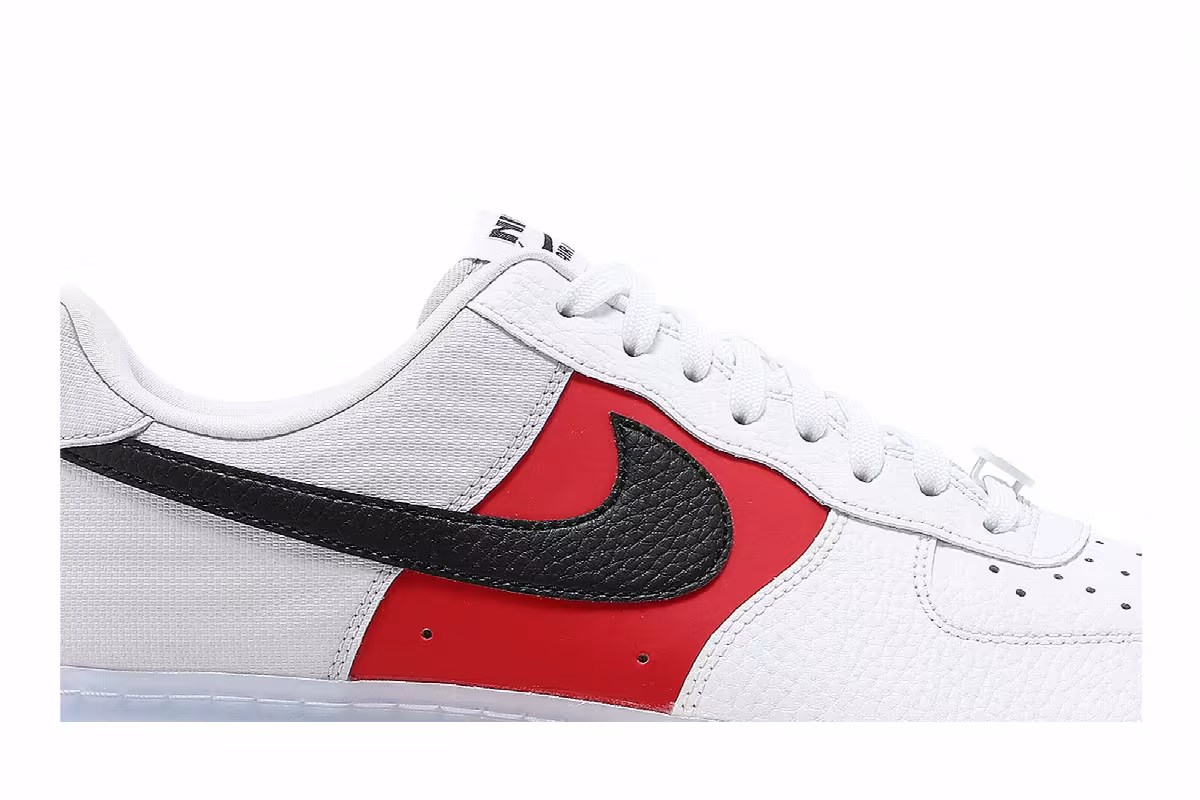 Nike Air Force 1 Icy Soles - University Red, view 3