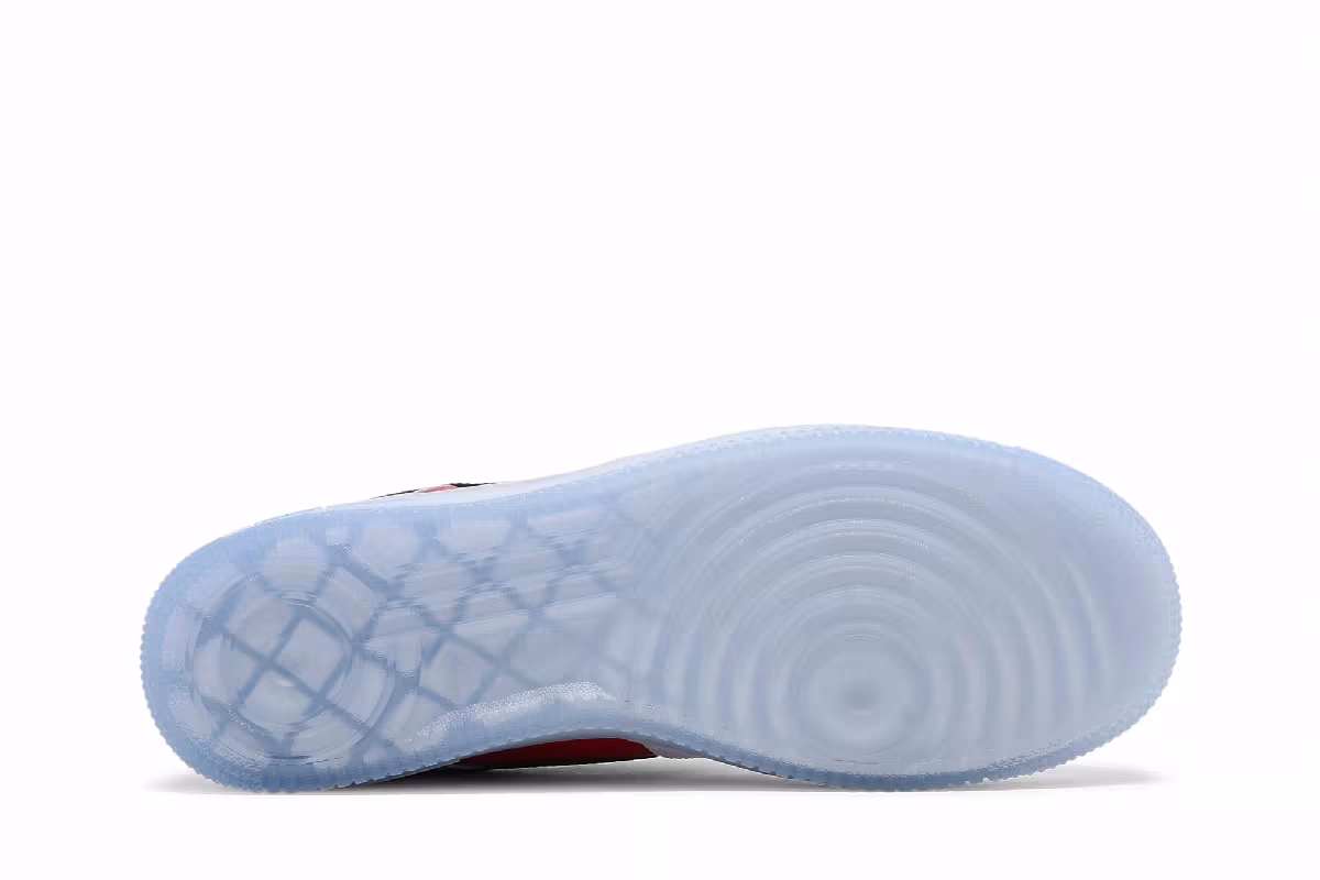 Nike Air Force 1 Icy Soles - University Red, view 5