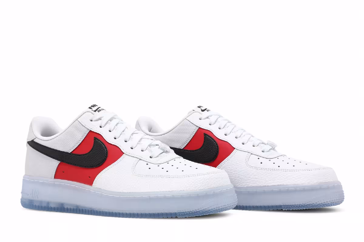 Nike Air Force 1 Icy Soles - University Red, view 9