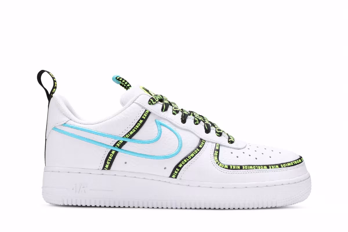 Nike Air Force 1 Worldwide Pack - Blue Fury, view 2