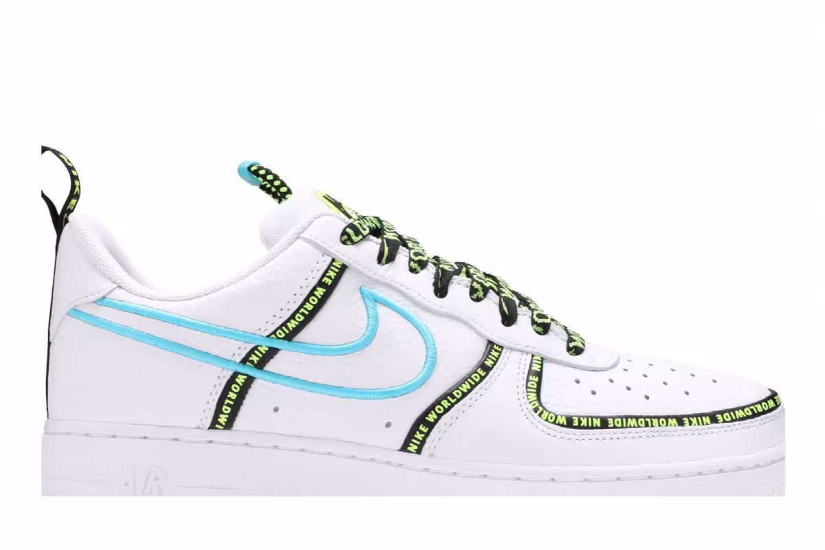 Nike Air Force 1 Worldwide Pack - Blue Fury, view 3