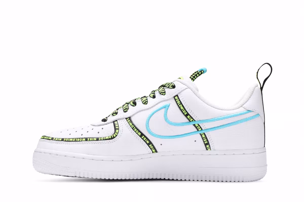 Nike Air Force 1 Worldwide Pack - Blue Fury, view 4