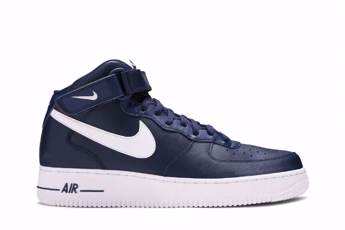 Nike Air Force 1 Navy, view 2