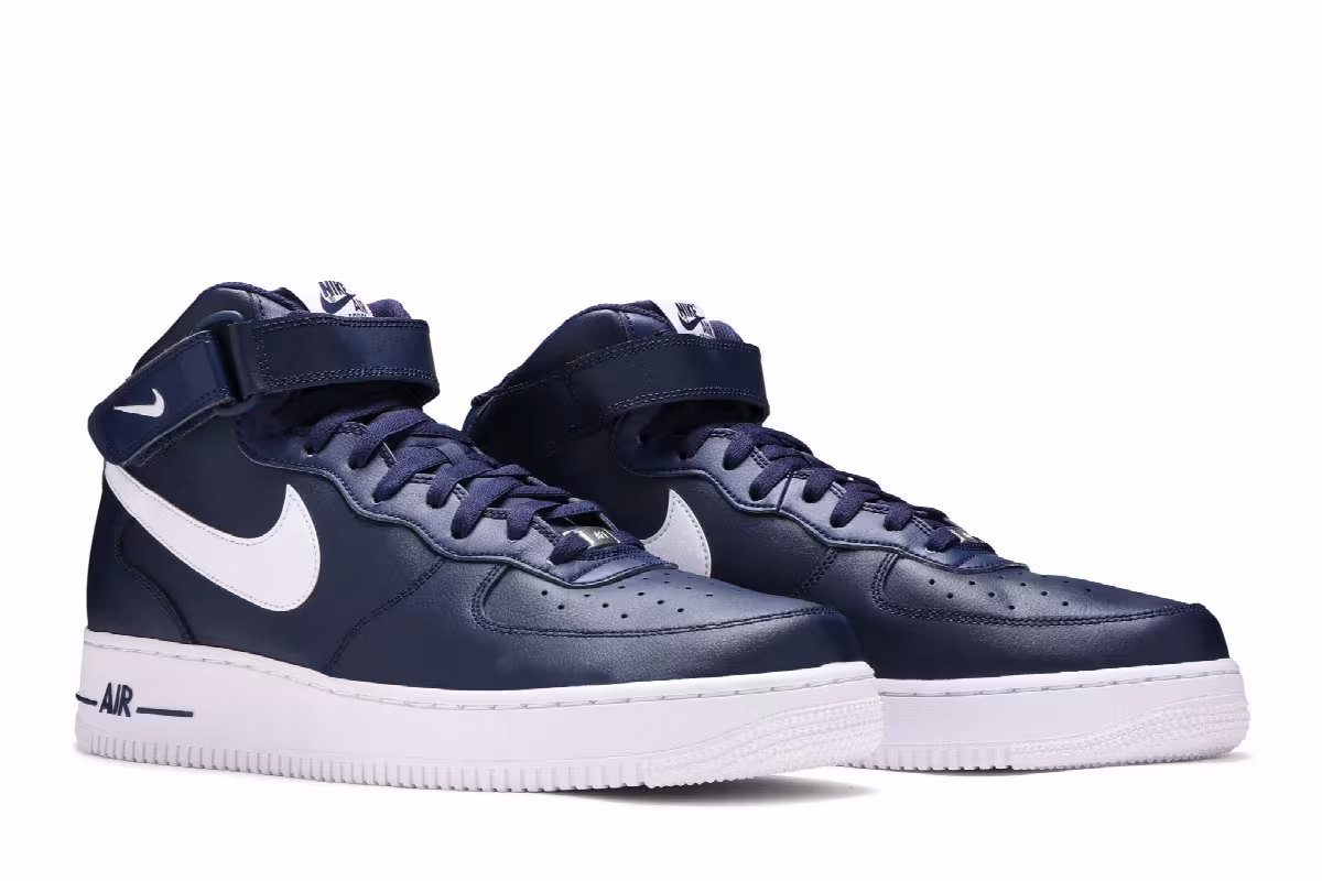 Nike Air Force 1 Navy, view 9