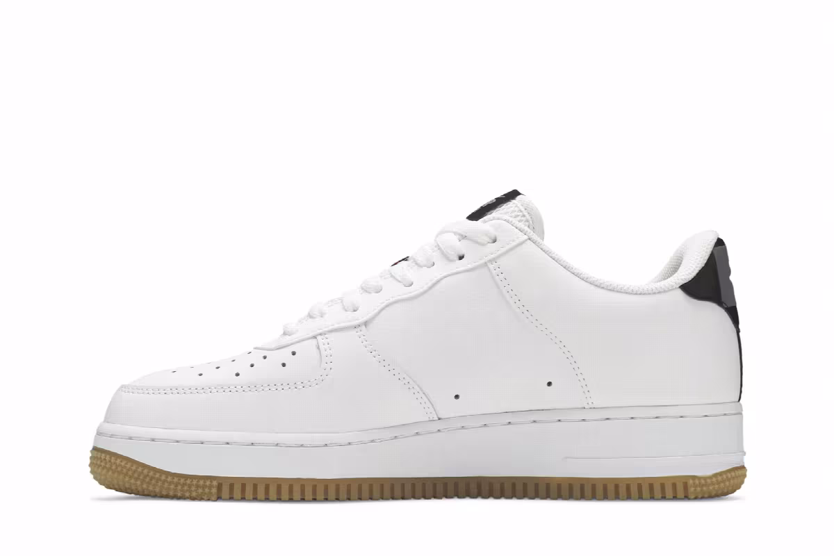 NBA x Nike Air Force 1 White Pure Platinum, view 4
