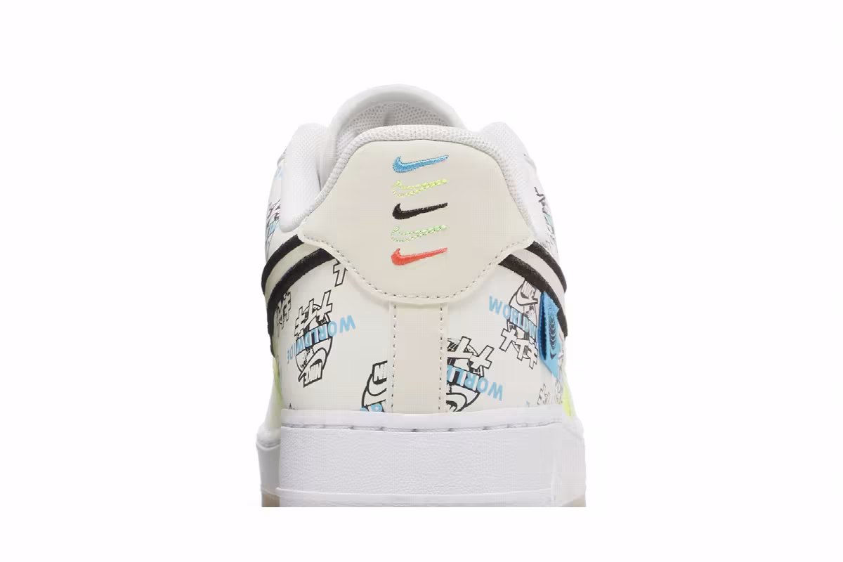 Nike Air Force 1 Worldwide Pack - White Katakana Logos, view 8