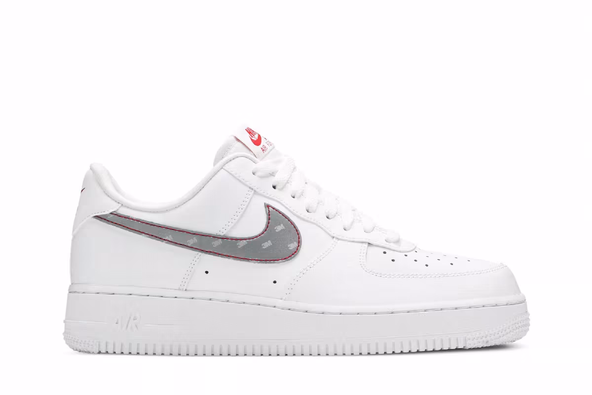 3M x Nike Air Force 1 White, view 2
