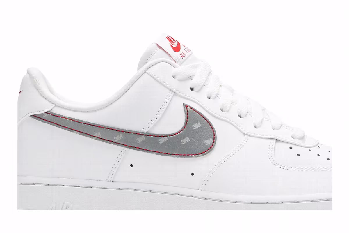 3M x Nike Air Force 1 White, view 3