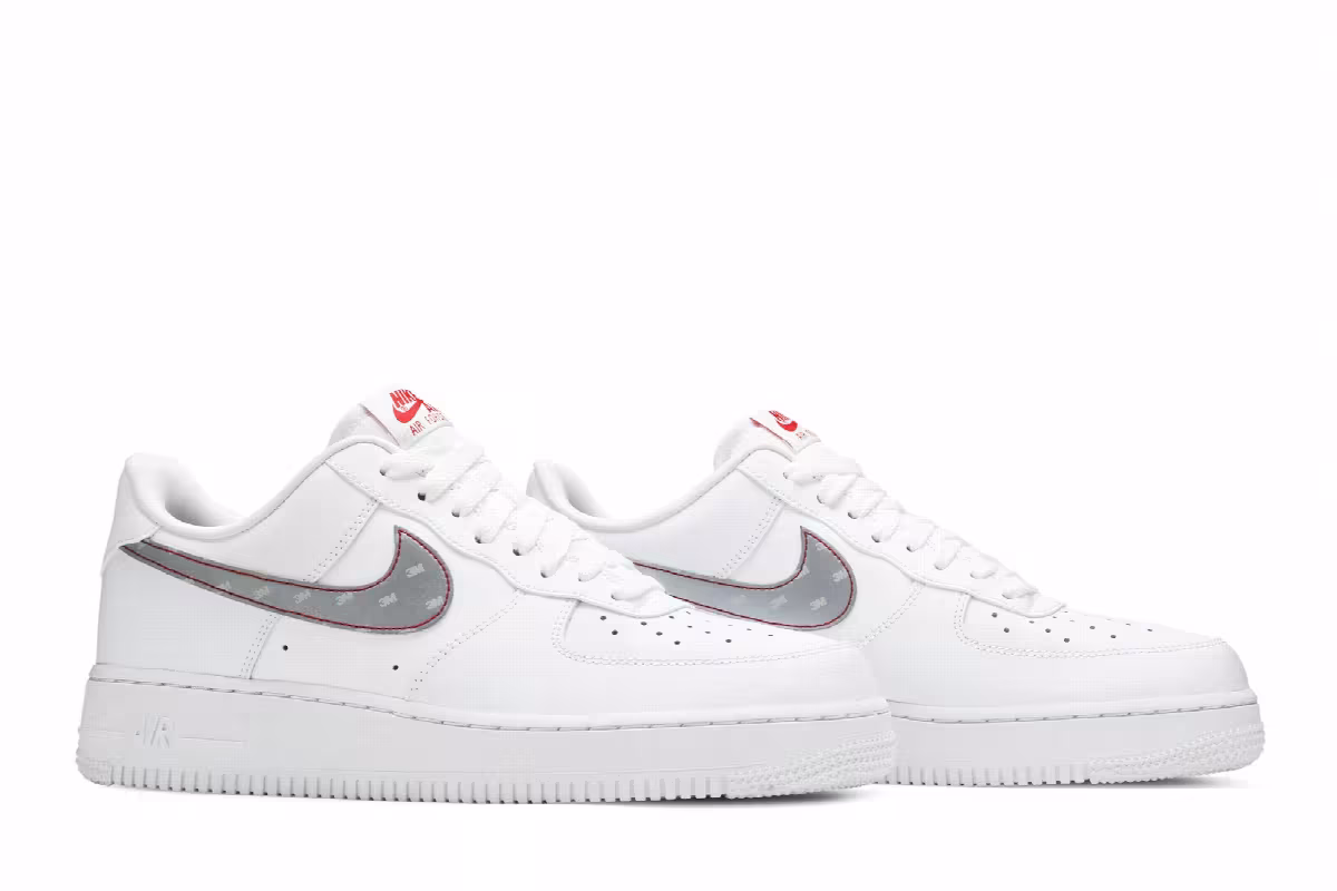 3M x Nike Air Force 1 White, view 9