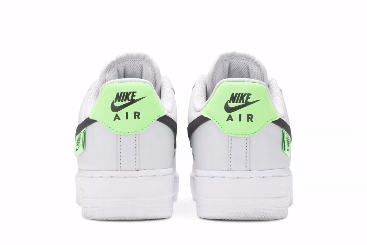 Nike Air Force 1 Platinum Green Strike, view 7