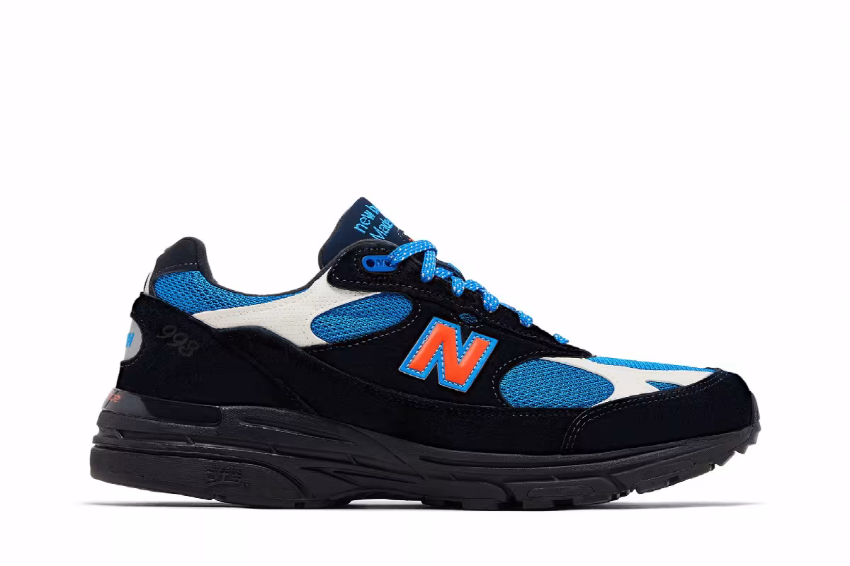 Kith x Madison Square Garden x New Balance 993 Made in USA New York Knicks - Away, view 2