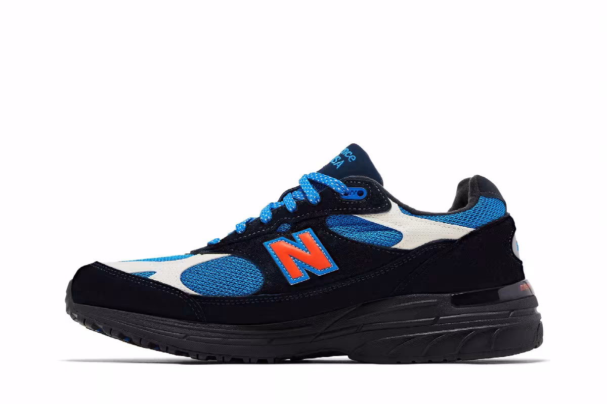 Kith x Madison Square Garden x New Balance 993 Made in USA New York Knicks - Away, view 4