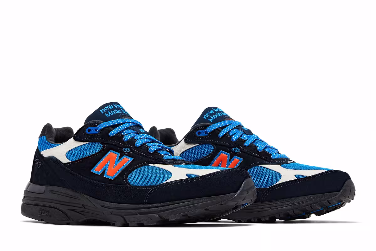 Kith x Madison Square Garden x New Balance 993 Made in USA New York Knicks - Away, view 9