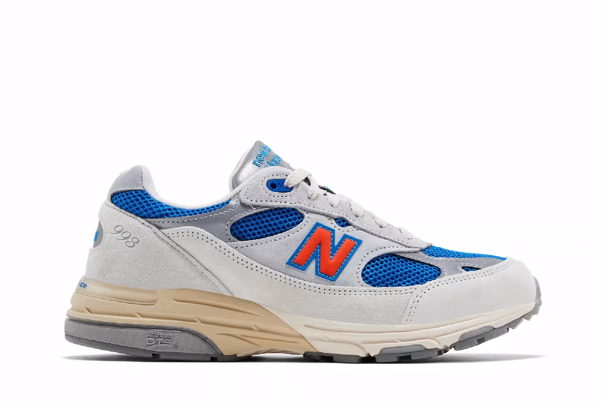 Kith x Madison Square Garden x New Balance 993 Made in USA New York Knicks - Home, view 2